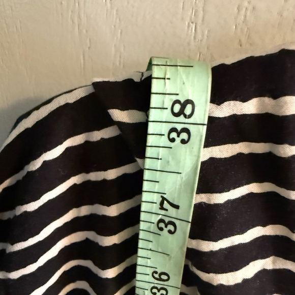 Women's Unbranded Dress Size 3X Black and White Striped - Picture 8 of 10